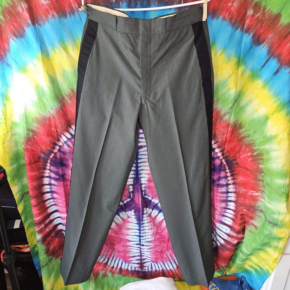 Vintage Vietnam Millitary Trouser Dress Pants 33w X 34L